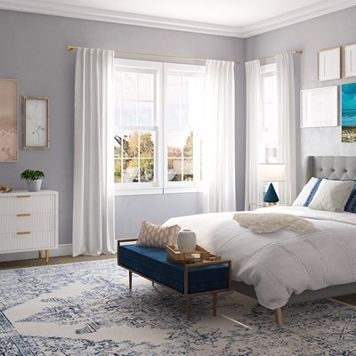 Modern, Glam Bedroom Design by Rhonda Stanbury Interior Designer Sydney
