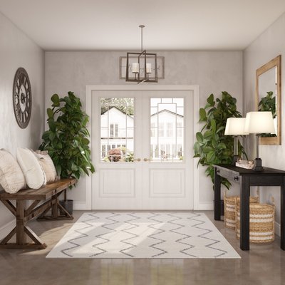 Eclectic, Bohemian, Traditional, Farmhouse, Rustic Living Room Design by Rhonda Stanbury Interior Designer Chelsea