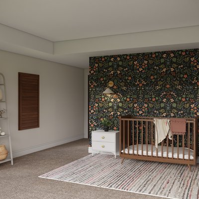Contemporary, Modern, Bohemian Nursery Design by Rhonda Stanbury Interior Designer Rebecca