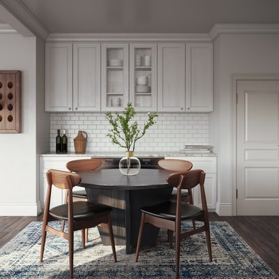 Contemporary, Modern, Bohemian Kitchen Design by Rhonda Stanbury Interior Designer Regina