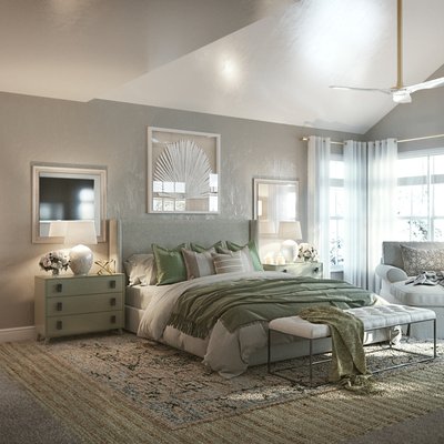 Contemporary, Coastal Bedroom Design by Rhonda Stanbury Interior Designer Melisa