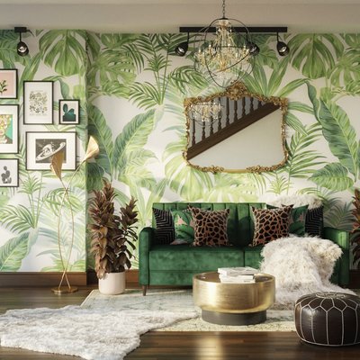 Modern, Eclectic, Bohemian Living Room Design by Rhonda Stanbury Interior Designer Gabriela