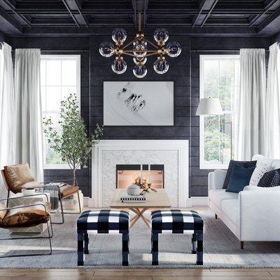 Modern, Classic, Preppy Design by Rhonda Stanbury Interior Designer