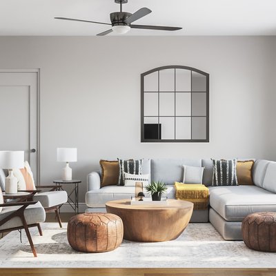 Modern, Bohemian, Minimal Living Room Design by Rhonda Stanbury Interior Designer Sydney