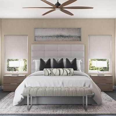 Contemporary, Modern, Glam, Minimal, Scandinavian Bedroom Design by Rhonda Stanbury Interior Designer Shalene