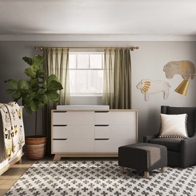 Bohemian, Scandinavian Nursery Design by Rhonda Stanbury Interior Designer Sydney