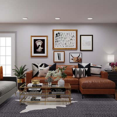 Modern, Classic, Eclectic, Glam, Rustic Living Room Design by Rhonda Stanbury Interior Designer Amber