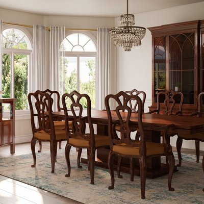 Classic, Transitional Dining Room Design by Rhonda Stanbury Interior Designer Elyse