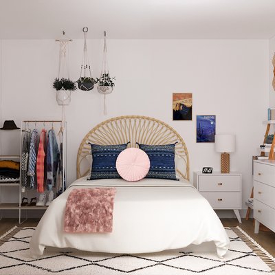Bohemian Bedroom Design by Rhonda Stanbury Interior Designer Leah