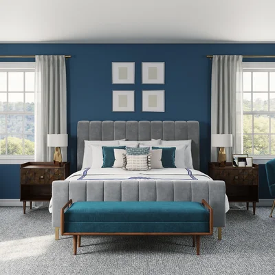 Contemporary, Modern, Glam, Industrial, Transitional, Midcentury Modern Office Design by Rhonda Stanbury Interior Designer Anna