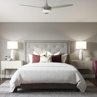 Modern, Glam, Minimal Bedroom Design by Rhonda Stanbury Interior Designer Megan