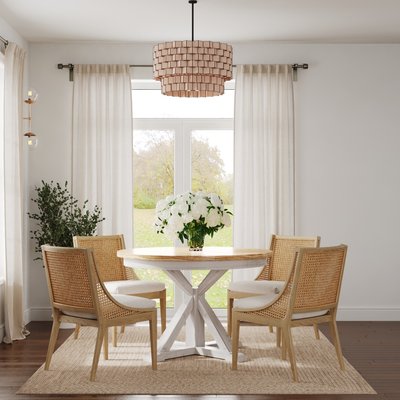 Contemporary, Bohemian Dining Room Design by Rhonda Stanbury Interior Designer Mariela
