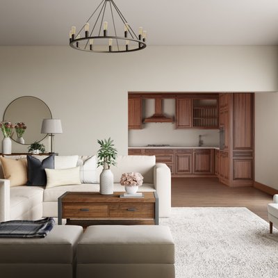 Modern, Industrial, Farmhouse Living Room Design by Rhonda Stanbury Interior Designer Stacy
