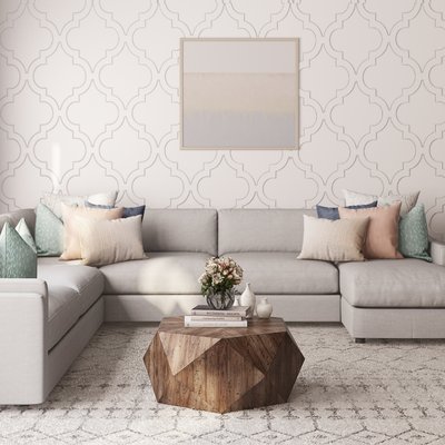 Contemporary, Classic Living Room Design by Rhonda Stanbury Interior Designer Sandra