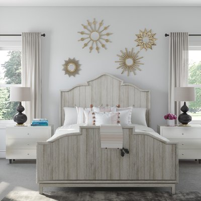Contemporary, Glam, Midcentury Modern Bedroom Design by Rhonda Stanbury Interior Designer Kacie