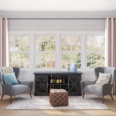 Contemporary, Modern, Classic, Traditional, Rustic, Transitional Living Room Design by Rhonda Stanbury Interior Designer James