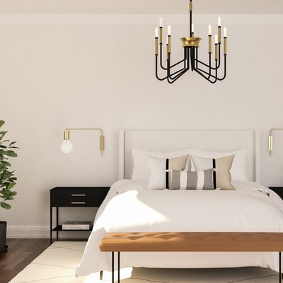 Modern, Glam, Transitional Bedroom Design by Rhonda Stanbury Interior Designer Katie