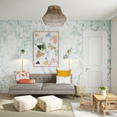 Eclectic, Scandinavian Other Design by Rhonda Stanbury Interior Designer Natalie