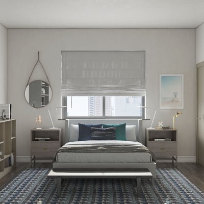 Contemporary, Modern, Coastal, Minimal, Scandinavian Bedroom Design by Rhonda Stanbury Interior Designer Ana