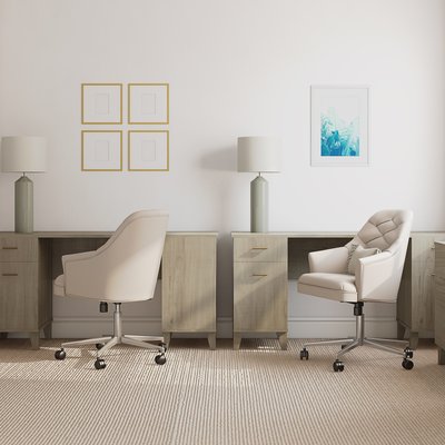 Modern, Coastal, Transitional Office Design by Rhonda Stanbury Interior Designer Aubrey