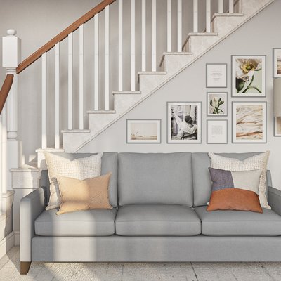 Modern, Transitional, Midcentury Modern Living Room Design by Rhonda Stanbury Interior Designer Marina