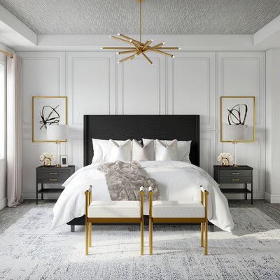 Contemporary, Modern, Minimal Bedroom Design by Rhonda Stanbury Interior Designer Karen