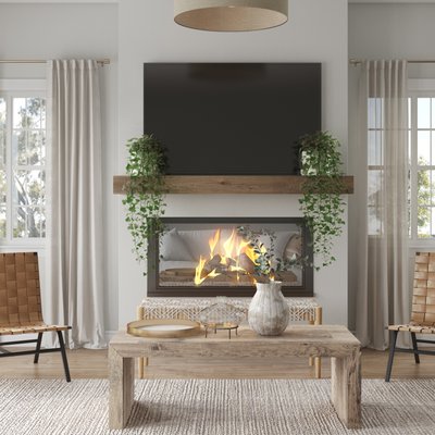 Modern, Bohemian, Coastal Living Room Design by Rhonda Stanbury Interior Designer Ghianella