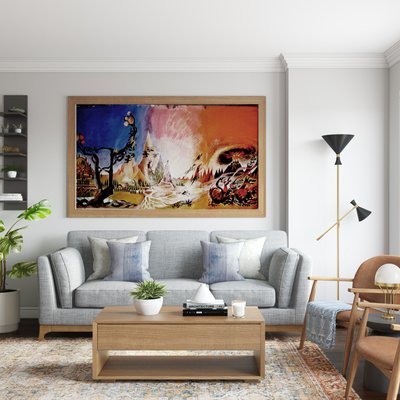Contemporary, Modern, Midcentury Modern Living Room Design by Rhonda Stanbury Interior Designer Andrea