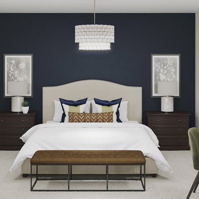 Classic, Eclectic Bedroom Design by Rhonda Stanbury Interior Designer Sara