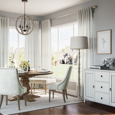 Traditional, Farmhouse Dining Room Design by Rhonda Stanbury Interior Designer Mandy
