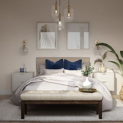 Bohemian Bedroom Design by Rhonda Stanbury Interior Designer Lilly