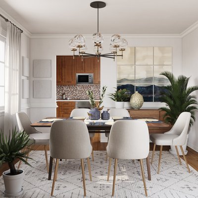 Modern, Transitional Dining Room Design by Rhonda Stanbury Interior Designer Sydney