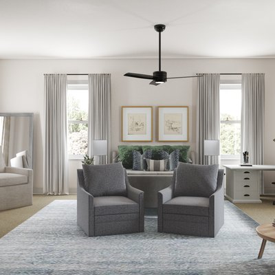 Bohemian, Midcentury Modern Bedroom Design by Rhonda Stanbury Interior Designer Vivian