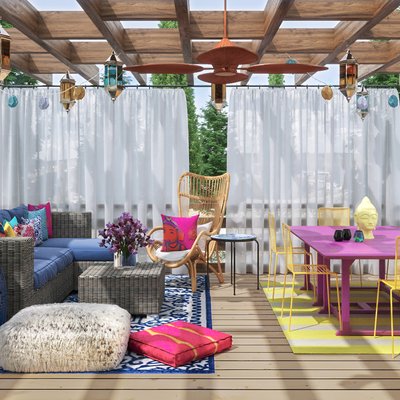 Eclectic, Bohemian, Glam Other Design by Rhonda Stanbury Interior Designer Sable