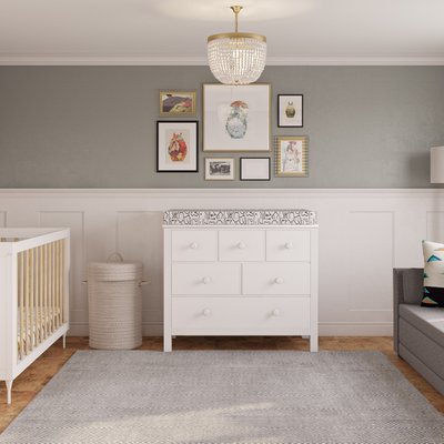 Contemporary, Eclectic Nursery Design by Rhonda Stanbury Interior Designer Chanel