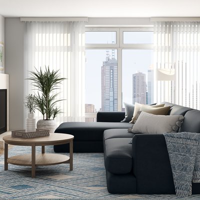 Modern, Minimal Living Room Design by Rhonda Stanbury Interior Designer Laura