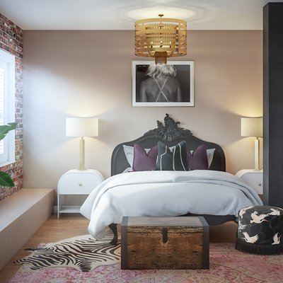 Modern, Glam Living Room Design by Rhonda Stanbury Interior Designer Paige