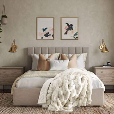 Coastal, Glam Bedroom Design by Rhonda Stanbury Interior Designer Nicole