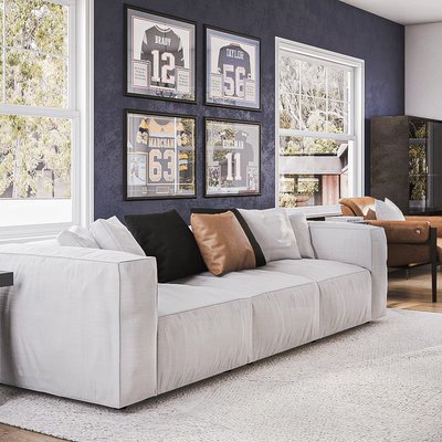 Modern Living Room Design by Rhonda Stanbury Interior Designer Mariel