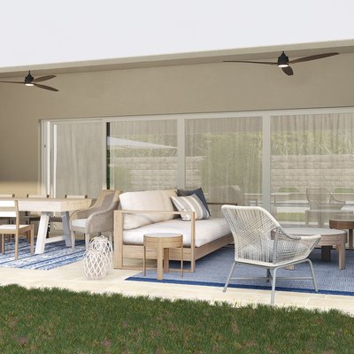 Coastal, Farmhouse Outdoor Space Design by Rhonda Stanbury Interior Designer Anny
