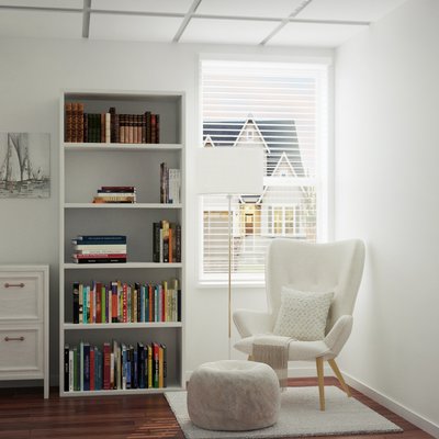 Modern, Minimal Office Design by Rhonda Stanbury Interior Designer Krishnendhu