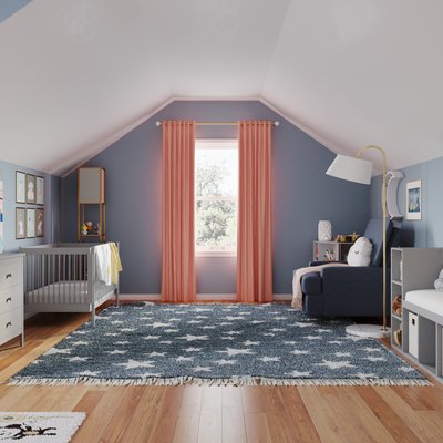 Eclectic, Bohemian, Glam, Midcentury Modern Nursery Design by Rhonda Stanbury Interior Designer Julia