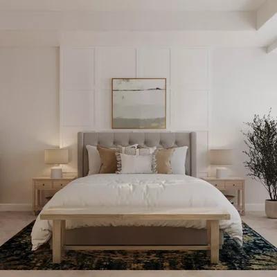 Contemporary, Classic, Glam Bedroom Design by Rhonda Stanbury Interior Designer Alejandra