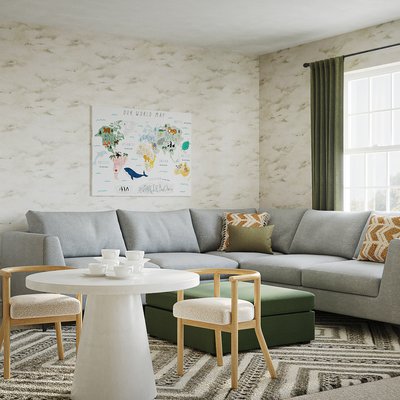 Contemporary, Scandinavian Playroom Design by Rhonda Stanbury Interior Designer Haley
