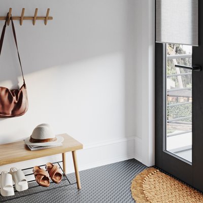 Midcentury Modern, Minimal Entryway Design by Rhonda Stanbury Interior Designer Angie