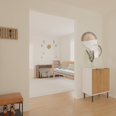 Entryway Design by Rhonda Stanbury Interior Designer Olga