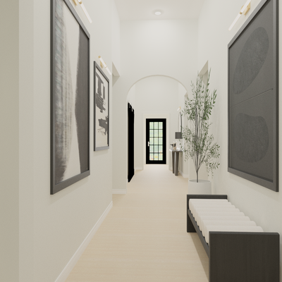 Contemporary, Classic, Classic Contemporary Entryway Design by Rhonda Stanbury Interior Designer Alyssa