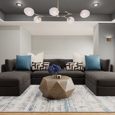 Contemporary, Modern, Glam Reading Room Design by Rhonda Stanbury Interior Designer Roslyn