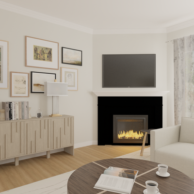 Classic, Contemporary Luxe, Warm Transitional Living Room Design by Rhonda Stanbury Interior Designer Kelly
