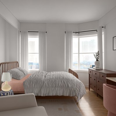 Eclectic, Organic Modern, California Cool Bedroom Design by Rhonda Stanbury Interior Designer Hazel